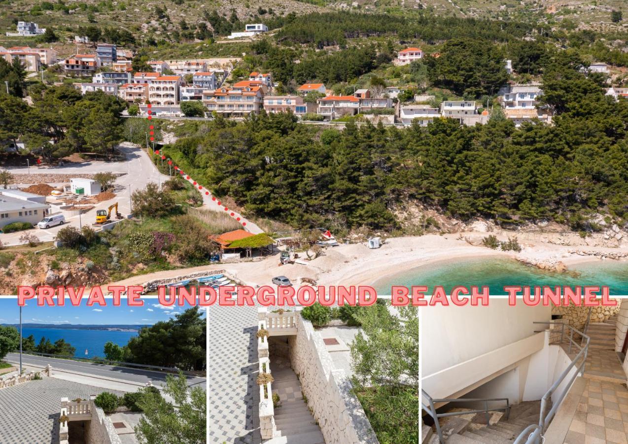 Beachfront Xxl - 2 Apartments Together - Lokva Rogoznica Exterior foto